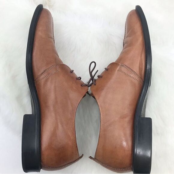 Cole Haan Brown Leather Oxford Lace Up Dress Shoes main image 15